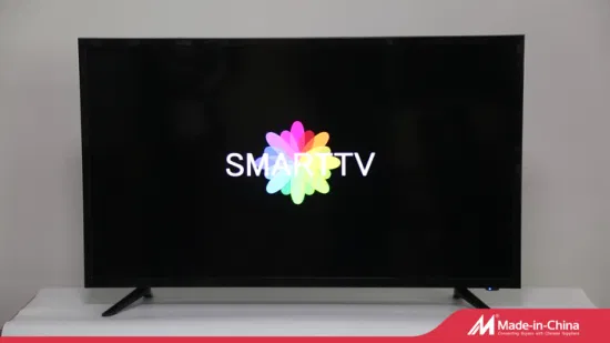 중국 TV 제조업체 사용자 정의 24 32 43 55 65 70 75 85 100 인치 평면 스크린 LCD LED TV 스마트 안드로이드 TV 텔레비전