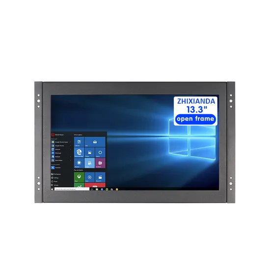핫 10.4인치 방수 오픈 프레임 산업용 터치 모니터